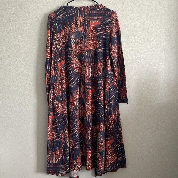 Lularoe Womens Sarah Duster Cardigan Small - Picture 4 of 6